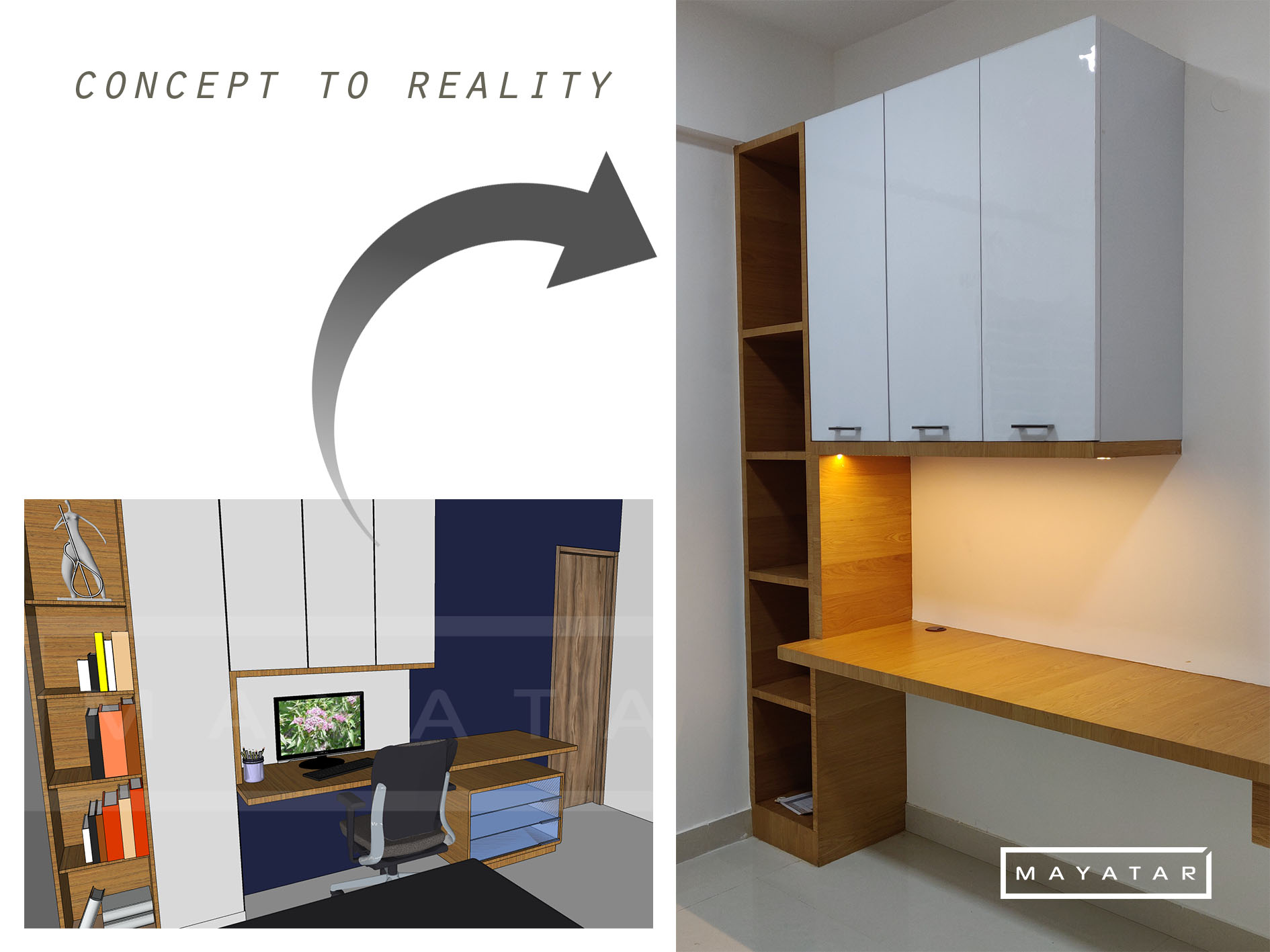 3BHK Apartment interior