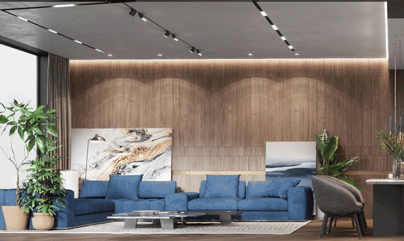 Luxury interior design Bangalore 3BHK Duplex Sattva Luxuria