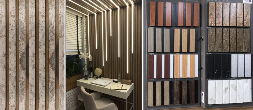 interior design trends Louvers Wall Panels