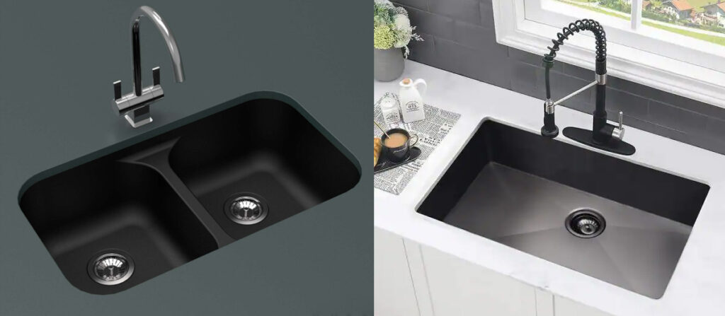 Undermount kitchen sink