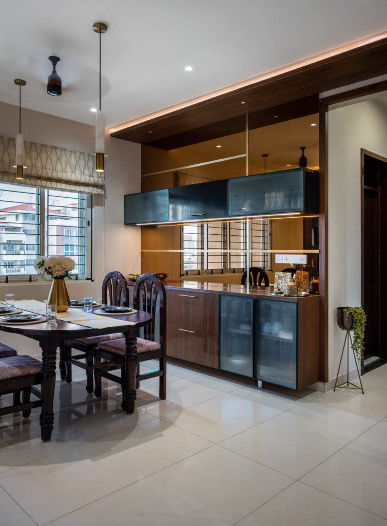 home interior design 3BHK interior at Mantri Serenity