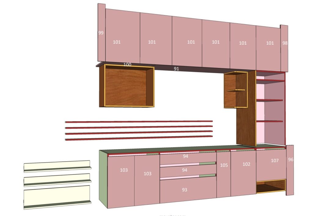 Modular Kitchens 1 -